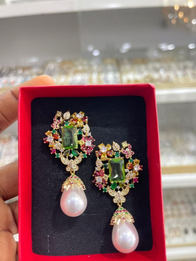 Cubic Zirconia Earrings