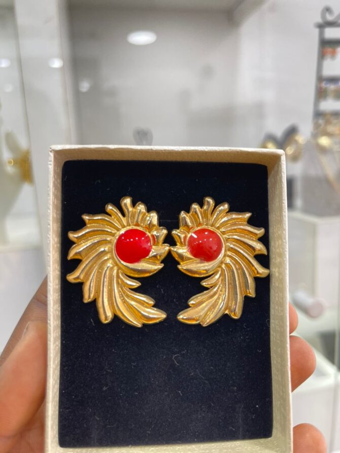 Brazilian Gold Earrings