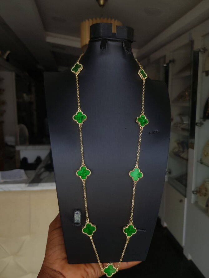 Green Costume Vancleef Long-Chain Sets