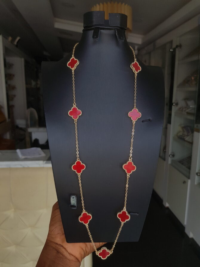 Red Costume Vancleef Long-Chain Sets