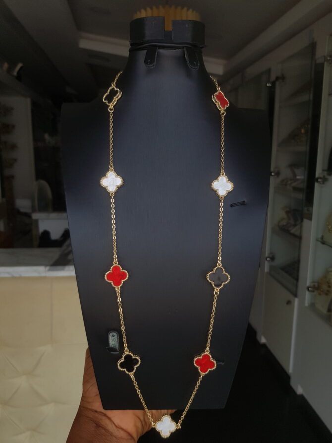 Multicolored Costume Vancleef Long-Chain Sets